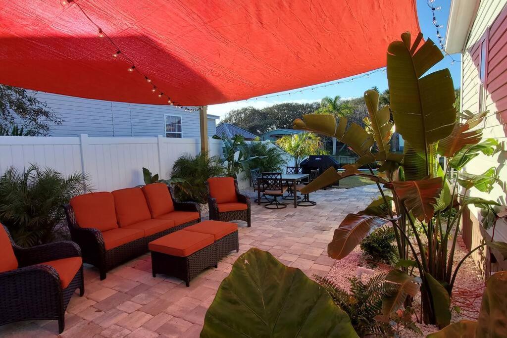 Waterfront Home With Private Dock, Walk To Beach St. Augustine Exterior foto