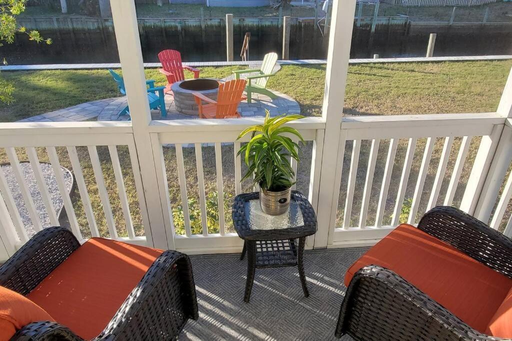 Waterfront Home With Private Dock, Walk To Beach St. Augustine Exterior foto